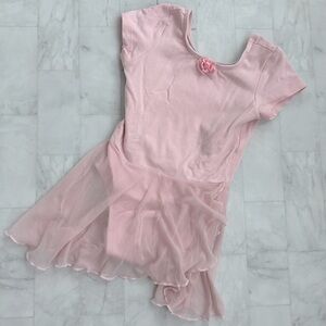 Theatricals Girls Pink Cotton Dance Dress